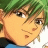 A pixelated anime-style character with green hair and a blue shirt appears on the left side of a contact sheet, while the right side displays 'Anime IM' text in white pixel font over black background with 'COM' below it.
