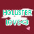 Maroon background with white seagull silhouettes, pink hearts, and green text reading 'HOLLISTER LOVE<3' in pixelated font.