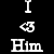 Static pixel art icon featuring white text and symbols on a black background, with visible dithering and anti-aliasing effects in the letterforms.