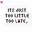 Pixelated text-based animation with changing colors and symbols across multiple of repeated phrases