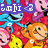 Pixelated cartoon characters in red, blue, pink, orange, and yellow with green 'Sushi Pack' text overlay on top-right.