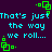 Pixelated cyan text on dark purple background with green square-and-dot animation elements repeating in a