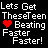 Pixelated text and heart symbol animate , with partial text fragments shifting leftward against a black background
