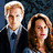 A collage of six pixelated images featuring characters from Twilight, with text and a smiley face.