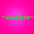 ~Anlyse~ text in green pixelated font on bright pink background, repeated four times in a