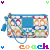 Pixelated coach icon with blue, orange, green, and purple text 'coach' below; two identical frames show color variations in the top-left corner.