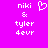 Pixelated text and a heart symbol on a bright pink background, with two identical side-by-side layouts.