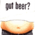 Pixelated static image showing text above a sliced apple on a dark surface with white background.