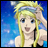A pixelated anime-style character with blonde hair and blue eyes appears on the left side of a contact sheet, while the right side displays stylized text "Anime IM" and "COM" against a black background.