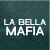 Pixelated of six showing a person in various poses with text overlays including 'LA BELLA MAFIA' and 'MARCH 4TH'