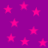 A static image of pink stars scattered across a purple background with no visible text or animation.