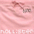 Pink fabric background with two identical pixelated figures holding bows, each figure positioned above the text 'HYPE' in gray block letters.