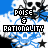 A static digital image displays a repeating pattern of stylized skulls with blue and white cloud-like backgrounds, featuring text elements above and below each skull.