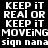 Pixelated text repeats across a black background with pink highlighted sections, showing animated transitions between phrases.