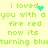 Pixelated green text on pale yellow background with cyan heart and blue particle animations.