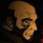 Pixelated static image of a cartoon character's face with brown hair and visible facial features against a dark background.