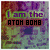 Animated contact sheet of a pixelated icon showing "I am the ATOM BOMB" text with color-shifting effects across 19 frames.