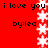 Red background with repeated black text and white star-like shapes arranged vertically.