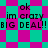 Pixelated text on a checkered background with alternating cyan and magenta squares.