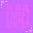 Purple background with pink text reading "Is that a sock? What I SUCK?" and white star-shaped dots in corners.