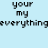 Animated sequence of repeating text and symbols on a light blue background with color variations in the repeated elements.