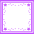 A contact sheet of 12 animated frames showing a purple and white pixel art icon with
