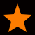 Orange star symbol and orange text 'D-WEB' on black background, pixelated rendering.