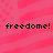 A static image with a pink background featuring four identical text elements arranged in two