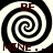 Four identical black-and-white spiral patterns arranged in a , each with red text reading "BE MINE..." overlaid