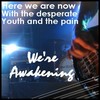 A static image with blue and orange tones featuring text overlays and a partial figure.