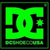 Green DC Shoes logo with black outline and star, displayed in a of three identical with one empty