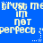 Blue background with repeated pixelated text and star animations; 'trust me im not perfect :perfect' in light yellow, stars drop from colons.