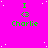 A static image with a bright pink background, scattered white dots, and repeated green text reading "I <3 Charlie"
