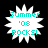 Four identical white starburst-shaped icons with cyan text reading 'Summer '03 ROCKS!' on a black background, arranged in a