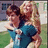 Two people embrace outdoors with a grassy background; text reads "gimme how cute!" and "ZASH-LEYN 4EVER!" on yellow.