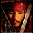 Animated icon shows two pirate-themed character faces with pink text 'luv i pirates' on a fiery background.