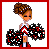 A static image shows a cheerleader icon with pom-poms on the left, surrounded by red-outlined letters spelling 'cheer!' against a solid red background.