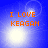 Blue background with four displaying orange text 'I LOVE KEAGAN' and varying white light effects