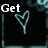 Two adjacent show a teal heart transforming into a wavy line above the text 'Juicy;]' with 'Get' on the left