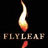 A black background displays a flame graphic above text reading 'FLYLEAF' and 'all around me', with separate text 'i can feel u' on the right.