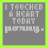 Gray square icon with 'I TOUCHED A HEART TODAY' text and a multicolored 'POTATO.' at bottom, displaying sequential color changes in the word.