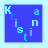 Blue square icon with light blue text 'Kris' and 'tina' arranged vertically, overlaid by semi-transparent purple 'Kristina' watermark across the entire image.