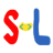 Red stylized S, yellow trophy with green accents, and blue stylized L on gray background.