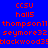 Blue background with red text displaying 'CCSU', 'hall5', 'thompson11', 'seymore32', and 'blackwood39' in repeating patterns across multiple