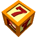 orange-bordered cubes with red numerals '7' on yellow faces, each cube rotated to show different angles against a gray background