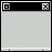 A 48x48 pixel animated contact sheet showing three frames of a digital writing interface with a pencil cursor, arranged in a 2x2 grid on a gray background.