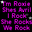 repeated text phrases in bright pink on black background with small white and gray stars scattered throughout