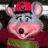A cartoon mouse wearing a red cap with a white 'C' and red shirt, positioned next to cyan text on a black background.