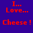 six identical showing red pixelated text on a blue background with pink rectangular overlays