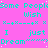 A static image with a bright pink background and cyan text repeating 'Some People Wish I just I Dream' in multiple